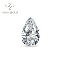 ForeverFlame G H 3ct VVS1 Pear Cut diamond CVD CZ Moissanite